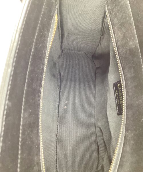 CHANEL（シャネル）CHANEL (シャネル) CHOCO BAR TOTE/チョコバートートバッグ ブラックの古着・服飾アイテム