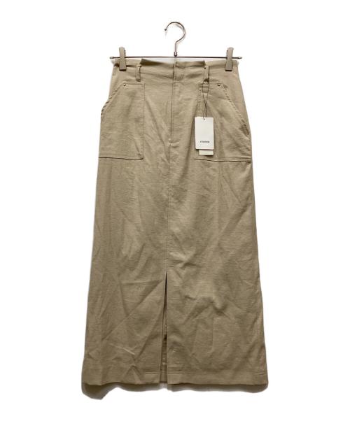 VICKY（ビッキー）VICKY (ビッキー) ＤＲＹストレートスカート/ドライ ベージュ サイズ:1 未使用品の古着・服飾アイテム