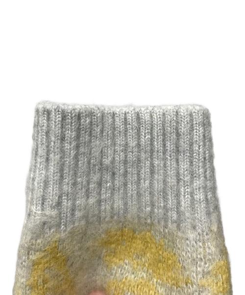 Needles（ニードルズ）Needles (ニードルズ) Paysley Mohair Cardigan イエロー サイズ:Sの古着・服飾アイテム