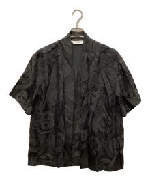 SASQUATCHfabrix.（サスクワッチファブリックス）の古着「ORIENTAL DRAGON HAORI SHIRT/羽織シャツ」｜ブラック