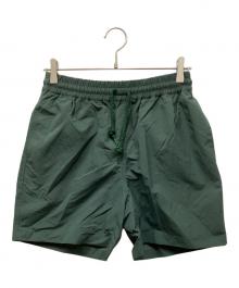 digawel（ディガウェル）の古着「ナイロンバギーショーツ」｜グリーン