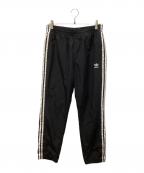 adidasアディダス）の古着「トラックパンツ」｜ブラック