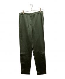 MSGM（エムエスジーエム）の古着「サテンカーゴパンツ」｜グリーン