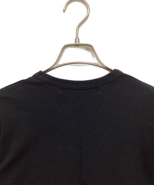 PLAY COMME des GARCONS（プレイコムデギャルソン）PLAY COMME des GARCONS (プレイ コムデギャルソン) ワッペンTシャツ ブラック サイズ:Ｓの古着・服飾アイテム