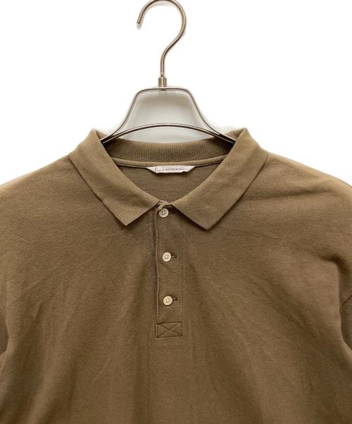 PAPAS（パパス）PAPAS (パパス) ポロシャツ ブラウン サイズ:XLの古着・服飾アイテム