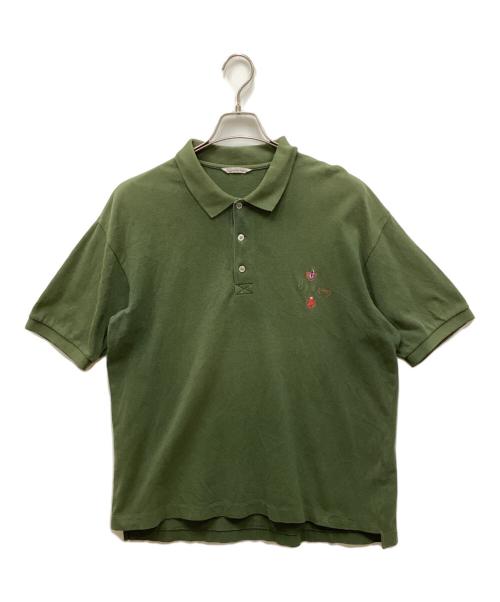 PAPAS（パパス）PAPAS (パパス) ポロシャツ グリーン サイズ:XLの古着・服飾アイテム