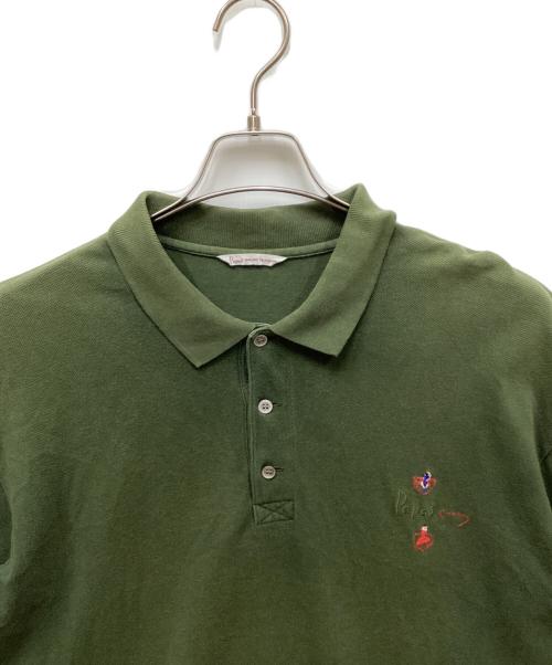 PAPAS（パパス）PAPAS (パパス) ポロシャツ グリーン サイズ:XLの古着・服飾アイテム