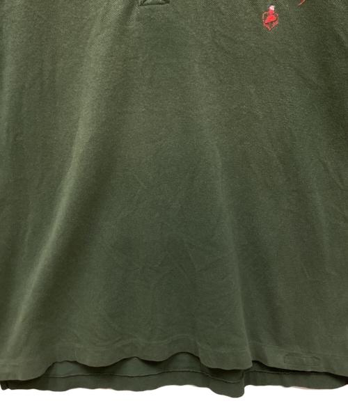 PAPAS（パパス）PAPAS (パパス) ポロシャツ グリーン サイズ:XLの古着・服飾アイテム