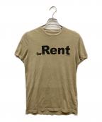 DSQUARED2ディースクエアード）の古着「プリントTシャツ」｜ベージュ