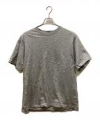 AURALEEオーラリー）の古着「LUSTER PLAITING TEE/ラスタープリーティングティー」｜グレー