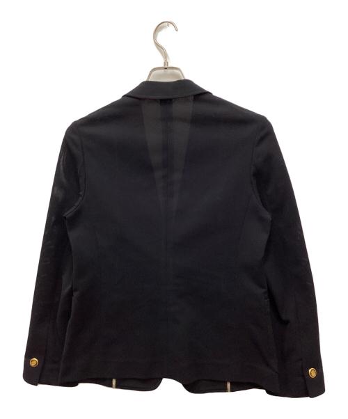 allureville（アルアバイル）allureville (アルアバイル) レノクロステーラーコンパクトジャケット ネイビー サイズ:2の古着・服飾アイテム