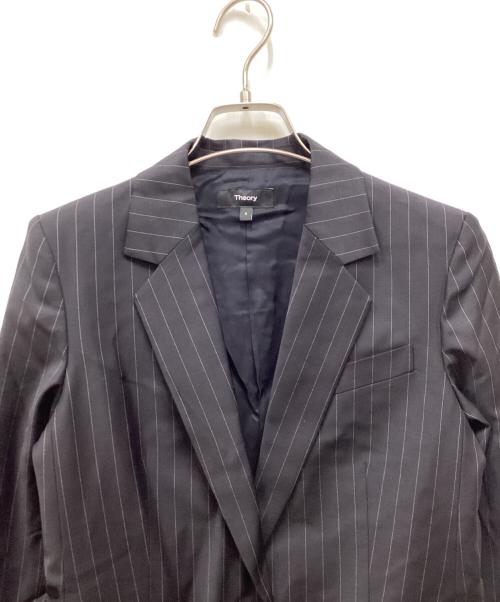 theory（セオリー）theory (セオリー) １Ｂジャケット ネイビーの古着・服飾アイテム