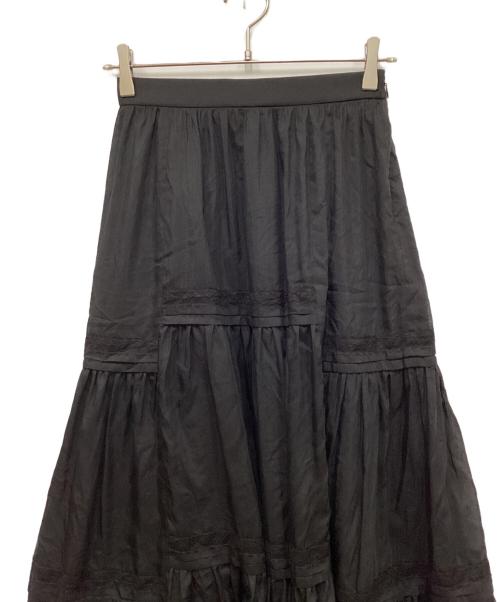GRACE CONTINENTAL（（グレースコンチネンタル）GRACE CONTINENTAL (（グレースコンチネンタル) ロングスカート ブラック サイズ:36の古着・服飾アイテム