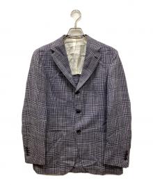 Brilla per il gusto（ブリッラ ペル イルグースト）の古着「オリジナルグレンプレイドジャケット」｜ネイビー