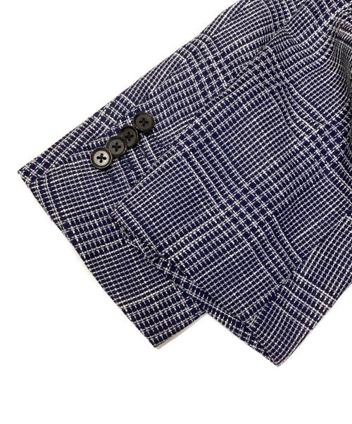 Brilla per il gusto（ブリッラ ペル イルグースト）Brilla per il gusto (ブリッラ ペル イルグースト) オリジナルグレンプレイドジャケット ネイビー サイズ:48の古着・服飾アイテム