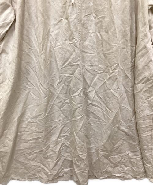 JOURNAL STANDARD relume（ジャーナルスタンダード レリューム）JOURNAL STANDARD relume (ジャーナルスタンダード レリューム) リネンコットンラグランギャザーワンピース ベージュ サイズ:FREEの古着・服飾アイテム