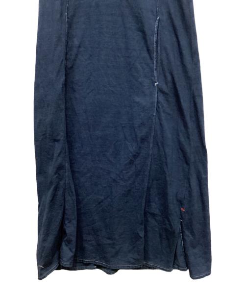 45R（フォーティファイブ・アール）45R (フォーティファイブ・アール) ノースリーブワンピース インディゴ サイズ:2の古着・服飾アイテム