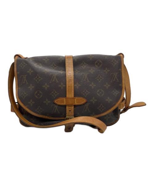 LOUIS VUITTON（ルイ ヴィトン）LOUIS VUITTON (ルイ ヴィトン) モノグラム ソミュール30ショルダーバッグ ブラウンの古着・服飾アイテム