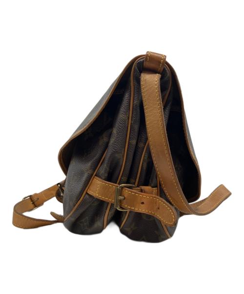 LOUIS VUITTON（ルイ ヴィトン）LOUIS VUITTON (ルイ ヴィトン) モノグラム ソミュール30ショルダーバッグ ブラウンの古着・服飾アイテム