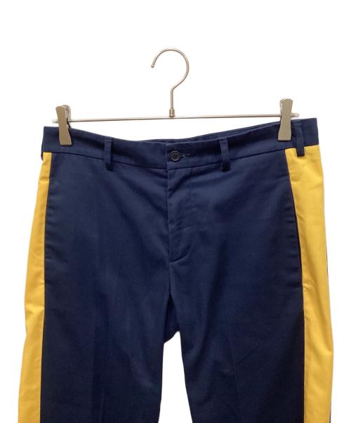 HERON PRESTON（ヘロンプレストン）HERON PRESTON (ヘロンプレストン) サイドラインチノパンツ ネイビー サイズ:Mの古着・服飾アイテム