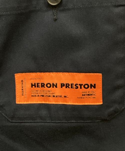 HERON PRESTON（ヘロンプレストン）HERON PRESTON (ヘロンプレストン) サイドラインチノパンツ ネイビー サイズ:Mの古着・服飾アイテム