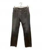 BURBERRY BLACK LABELバーバリーブラックレーベル）の古着「デニムパンツ」｜ブラック