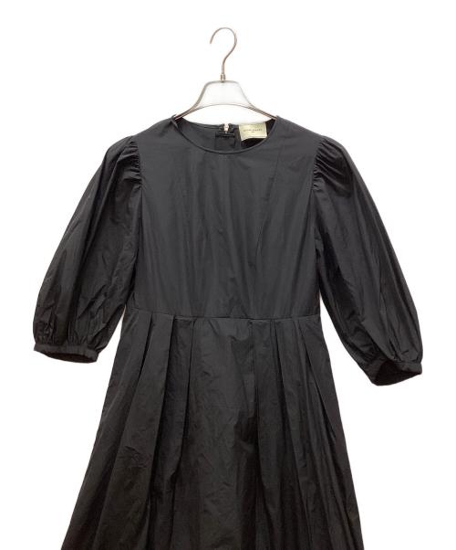 UNITED ARROWS（ユナイテッドアローズ）UNITED ARROWS (ユナイテッドアローズ) 半袖ワンピース ブラック サイズ:38の古着・服飾アイテム