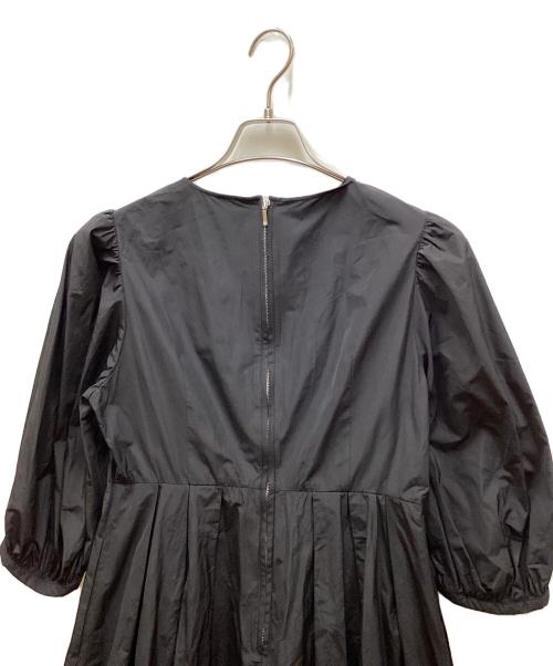 UNITED ARROWS（ユナイテッドアローズ）UNITED ARROWS (ユナイテッドアローズ) 半袖ワンピース ブラック サイズ:38の古着・服飾アイテム