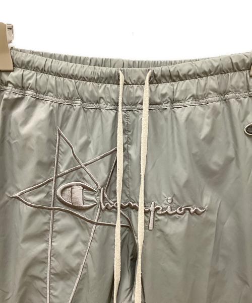 RICK OWENS（リックオウエンス）RICK OWENS (リックオウエンス) Champion (チャンピオン) NYLON JOGGERS / ナイロンジョガーパンツ グレー サイズ:Sの古着・服飾アイテム