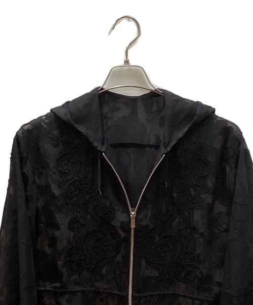 GRACE CONTINENTAL（（グレースコンチネンタル）GRACE CONTINENTAL (（グレースコンチネンタル) オパールプリントブルゾン ブラック サイズ:36の古着・服飾アイテム