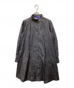 BLUE LABEL CRESTBRIDGEブルーレーベルクレストブリッジ）の古着「シャツワンピース」｜インディゴ