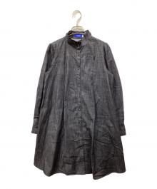 BLUE LABEL CRESTBRIDGE（ブルーレーベルクレストブリッジ）の古着「シャツワンピース」｜インディゴ