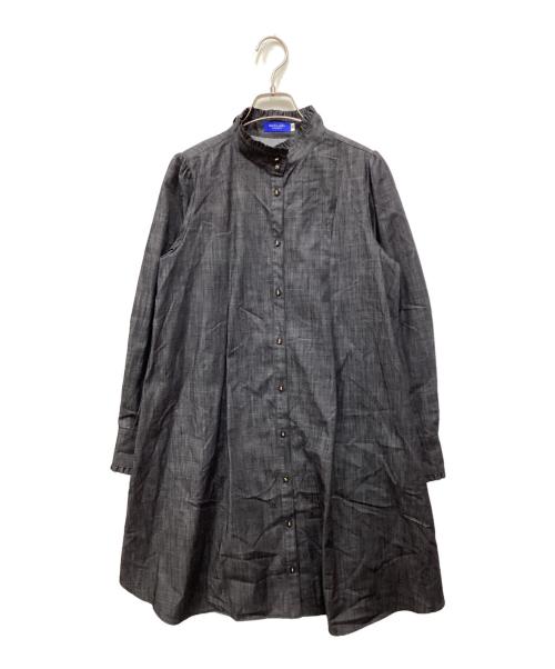 BLUE LABEL CRESTBRIDGE（ブルーレーベルクレストブリッジ）BLUE LABEL CRESTBRIDGE (ブルーレーベルクレストブリッジ) シャツワンピース インディゴ サイズ:38の古着・服飾アイテム