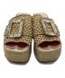 中古・古着 Roger Vivier (ロジェ ヴィヴィエ) クリスタルバックルエスパドリーユ ベージュ サイズ:記載無し：33000円