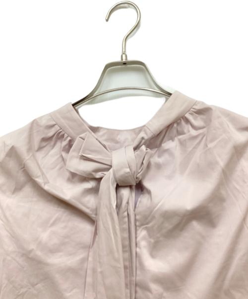 HER LIP TO（ハーリップトゥ）HER LIP TO (ハーリップトゥ) Back Front Ribbon Blouse/バックフロントリボンブラウス ピンク サイズ:M 未使用品の古着・服飾アイテム
