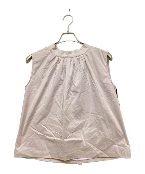 HER LIP TO（ハーリップトゥ）HER LIP TO (ハーリップトゥ) Back Front Ribbon Blouse/バックフロントリボンブラウス ピンク サイズ:M 未使用品の古着・服飾アイテム