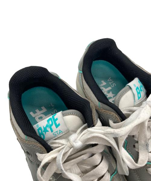 bape（アベイシングエイプ）BAPE (アベイシングエイプ) STA グレー サイズ:23.0の古着・服飾アイテム