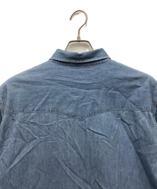 AURALEE（オーラリー）AURALEE (オーラリー) Super Light Denim Shirt インディゴ サイズ:4の古着・服飾アイテム