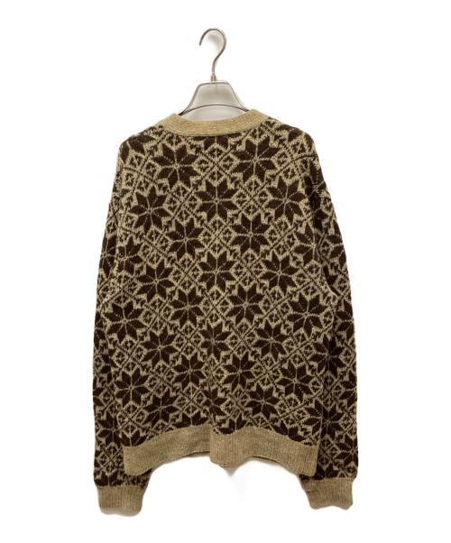 POLO SPORT（ポロスポーツ）POLO SPORT (ポロスポーツ) ニットカーディガン ブラウン サイズ:Mの古着・服飾アイテム