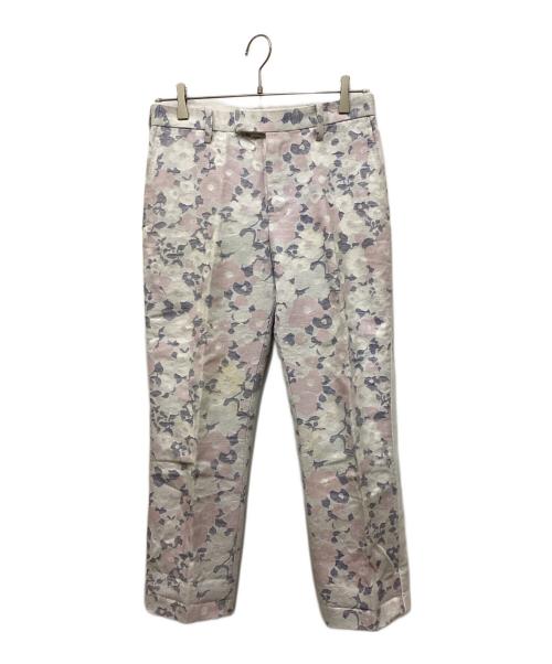 sacai（サカイ）sacai (サカイ) 刺繍花柄パンツ ホワイト サイズ:1の古着・服飾アイテム