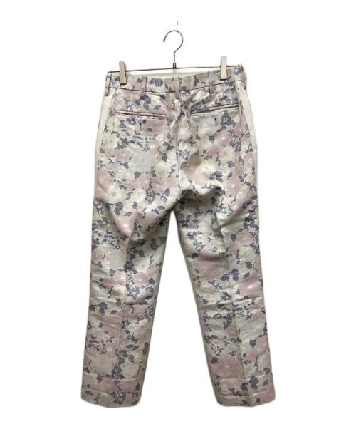 sacai（サカイ）sacai (サカイ) 刺繍花柄パンツ ホワイト サイズ:1の古着・服飾アイテム