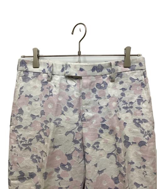 sacai（サカイ）sacai (サカイ) 刺繍花柄パンツ ホワイト サイズ:1の古着・服飾アイテム