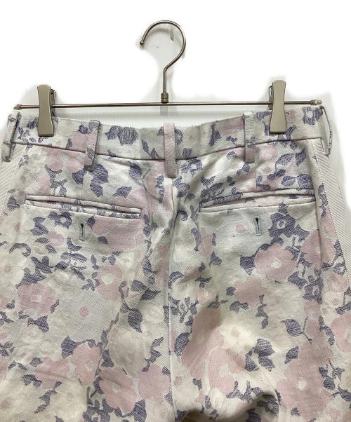 sacai（サカイ）sacai (サカイ) 刺繍花柄パンツ ホワイト サイズ:1の古着・服飾アイテム