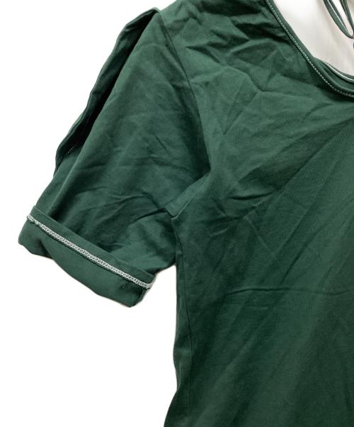 MURRAL（ミューラル）MURRAL (ミューラル) Ivy halfsleeve dress/ハーフスリーブドレス グリーン サイズ:1の古着・服飾アイテム