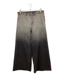 led tokyo（レッドトウキョウ）の古着「グラデーションワイドデニム」｜グレー