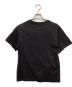 maison kitsune (メゾンキツネ) ダブルフォックスヘッドパッチTシャツ ブラック サイズ:M：7000円