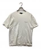 COMME des GARCONS HOMMEコムデギャルソン オム）の古着「ロゴTシャツ」｜ホワイト