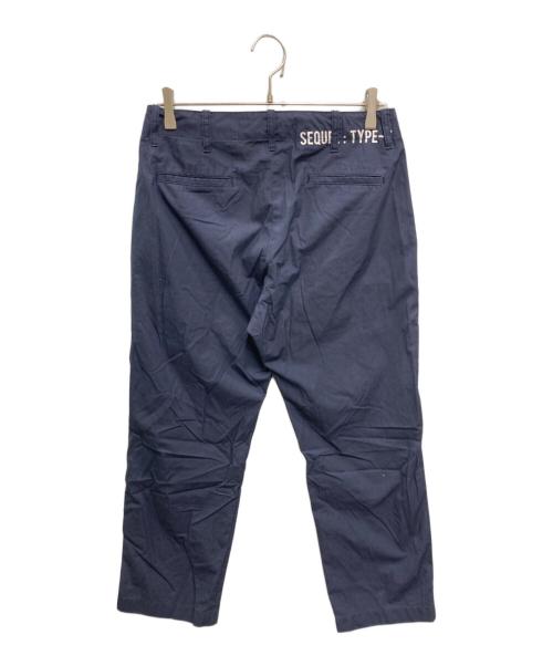 SEQUEL（シークエル）SEQUEL (シークエル) TYPE-F チノパンツ ネイビー サイズ:Mの古着・服飾アイテム