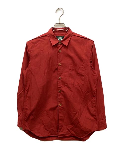 COMME des GARCONS HOMME PLUS（コムデギャルソンオムプリュス）COMME des GARCONS HOMME PLUS (コムデギャルソンオムプリュス) シャツ レッド サイズ:SSの古着・服飾アイテム