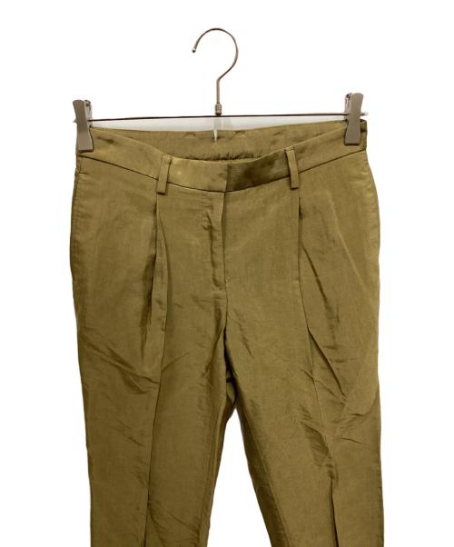 INCOTEX（インコテックス）INCOTEX (インコテックス) センタープレスパンツ ベージュ サイズ:Lの古着・服飾アイテム
